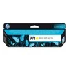Hewlett Packard (HP) HP 970 Geltona rašalo kasetė, 2500 puslapių, skirta Officejet Pro X serijai