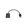 Hewlett Packard (HP) AV adapteris HP Rodyti Uostas - D- Sub( VGA) juoda (AS615AT)