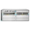 Šakotuvas Hewlett Packard (HP) HP Enterprise 5406R 44GT PoE+ ir 4 prievadų SFP+ (be PSU) v3 zl2 – Tvarkomas – L3 – Gigabit Ethernet (10/100/1000) – Maitinimas per Ethernet (PoE) – Tvirtinimas ant stovo – 4U