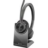 Hewlett Packard (HP) Poly Voyager 4320 Microsoft Teams Certified Ausinės + BT700 dongle + Charging Stovas