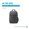 Hewlett Packard (HP) HP Prelude 15.6 Backpack, Vanduo Resistant - Pilkas