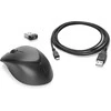 Hewlett Packard (HP) HP Wireless Premium Comfort Pelė, Fingerprint resistant - Juodas