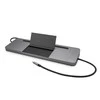 I-tec Metal C31FLATDOCKPDPRO knyginių kompiuterių dokas / jungčių replikatorius Vielinis USB 3.2 Gen 1 (3.1 Gen 1) Type-C Pilka