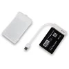 I-tec MYSAFEU314 saugojimo diskų korpusas 2.5" HDD / SSD aptvaras Balta