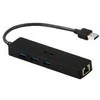 I-tec Advance U3GL3SLIM sąsajos šakotuvas USB 3.2 Gen 1 (3.1 Gen 1) Type-A Juoda