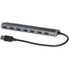 I-tec Metal U3HUB778 sąsajos šakotuvas USB 3.2 Gen 1 (3.1 Gen 1) Type-A 5000 Mbit/ai Sidabras