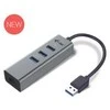 I-tec Metal U3METALG3HUB sąsajos šakotuvas USB 3.2 Gen 1 (3.1 Gen 1) Type-A 5000 Mbit/ai Pilka