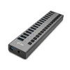 I-TEC USB 3.0 įkrovimo HUB 16 prievadų prievadas su išoriniu adapteriu 90 W 16x USB įkrovimo prievadas, skirtas planšetiniams kompiuteriams Nešiojamiesiems kompiuteriams Ultrabooks kompiuteriams