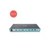 I-TEC USB 3.0 / USB-C Dualdock 1x 5K 2x 4K 60Hz 2x HDMI 2x DP 1x GLAN 6x USB 3.0 1x Audio / Mic Jack Kensington, suderinamas su TB 3