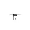ICY BOX stalo stebulė 4x USB 3.0 Type-A su garso įvestimi/išvestimi ir Schuko Socket CEE 7/3 skersmens 80 mm Juodas