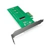 Icy Box IB-PCI208 PCIe-plokštė M.2 PCIe SSD į PCIe 3.0 x4 prievadą