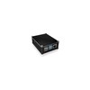 Icy Box RaidSonic ICYBOX Dėklas Raspberry Pi 4 Alu dangtelis + tinklelis Juodas