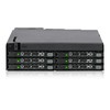 „Icy Dock Pocket“ 6x 2,5 colio SAS/SATA + itin plonas ODD ToughArmor (MB606SPO-B)