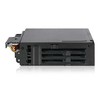 „Icy Dock Pocket“ 6x 2,5 colio SAS/SATA + itin plonas ODD ToughArmor (MB606SPO-B)