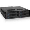 Carruzzo Icy Dock MB324SP-B diskų masyvas 0 TB Desktopas Juoda
