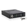 Carruzzo Icy Dock MB601VK-B diskų įrenginio skyriaus dangtelis Juoda