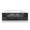 Carruzzo Icy Dock MB795SP-B diskų įrenginio skyriaus dangtelis 2,5/3,5″ Atminties disko dėklas Juoda
