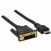 InLine HDMI į DVI adapterio kabelis didelės spartos, juodas - 0,5 m