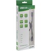 USB kabelis InLine USB-C - miniUSB 0,5 m juoda (35756)
