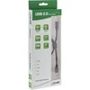 USB kabelis InLine USB-C - miniUSB 0,5 m juoda (35756)