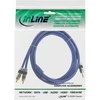 Kabelis InLine Jack 3,5 mm - RCA (Cinch) x2 10m mėlyna (89936P)