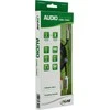 Kabelis InLine lizdas 3,5 mm - RCA (Cinch) x2 1m sidabro (99241)
