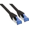 InLine patch kabelis Cat.6A, S/FTP (PiMf), 500MHz, juodas - 10m