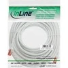 InLine 10m Cat.6 tinklo kabelis 1000 Mbps RJ45 - baltas (76400W)