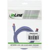 InLine 10m Cat.6 tinklo kabelis 1000 Mbit RJ45 - violetinė (76400P)