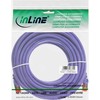 InLine 10m Cat.6 tinklo kabelis 1000 Mbit RJ45 - violetinė (76400P)