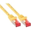 InLine S / FTP, PIMF, 6 kat., PVC, geltona 10m (76400Y)