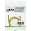 InLine S / FTP, PIMF, 6 kat., PVC, geltona 10m (76400Y)