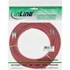 InLine patch kabelis Cat.6A, S/FTP (PiMf), 500MHz, raudonas - 10m