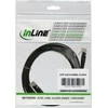 InLine U / UTP / 1000 Mbps / Cat.6 / RJ45 / 10m Juoda (71600S)