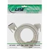 InLine DB-25 - DB-25, 10m, Beish (11119M)