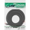 InLine Peterbord Crosover S / FTP, Cat6, Juodas, 15m (73615X)