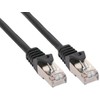 InLine Peterbord Crosover S / FTP, Cat6, Juodas, 15m (73615X)