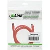 InLine Patchcord S / FTP, PIMF, 6 kat., PVC, oranžinis 15m (76415O)