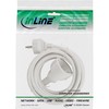 InLine Maitinimo plėtiklis, baltas 3m (16403W)