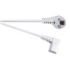 Maitinimo kabelis InLine F tipas: 3 Pin IEC baltas lizdas (16649W)