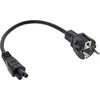 InLine maitinimo laidas Intel NUK, 3 kontaktų jungtis, juodas, 0,5 m