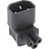 InLine ® Maitinimo šaltinis IEC 60320 C14 / C5, įjungiamas / įjungiamas, 3- pin šalto įrenginio kabelis / nešiojamasis kompiuteris