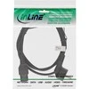 Inline CEE7 / 7 kampas - C15 tiesus 3 x 1 mm2 (16810D)