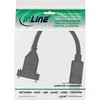 Kabelis InLine DisplayPort - DisplayPort 0,2 m juoda (17100I)