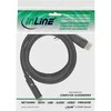 Kabelis InLine Rodyti Uostas - DVI- D 1.5m juoda (17114)