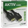 Kabelis InLine DisplayPort - DisplayPort 15m juoda (17115A)