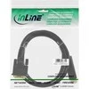 Kabelis InLine Rodyti Uostas - DVI- D 0.5m juoda (17116)
