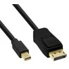 Kabelis InLine Rodyti Port mini - DisplayPort 2m juoda (17132S)