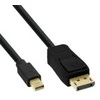 Kabelis InLine Rodyti Port Mini - DisplayPort 0.5m juoda (17136S)