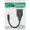 AV adapteris InLine Rodyti Port mini - DisplayPort juoda (17150S)